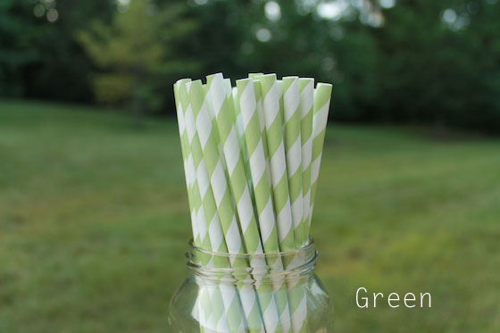 green straws